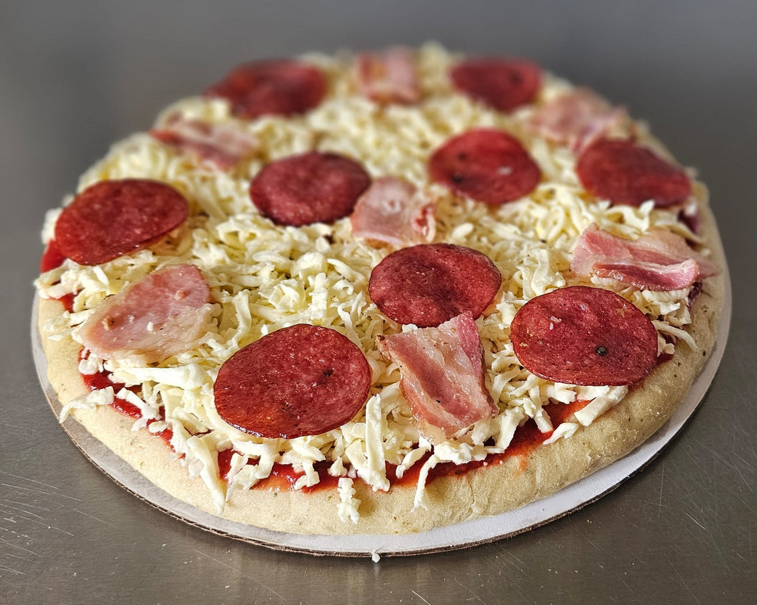 Frozen Pizza | Salami & Bacon